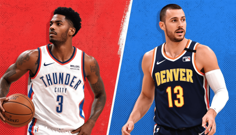 okc thunder vs denver nuggets