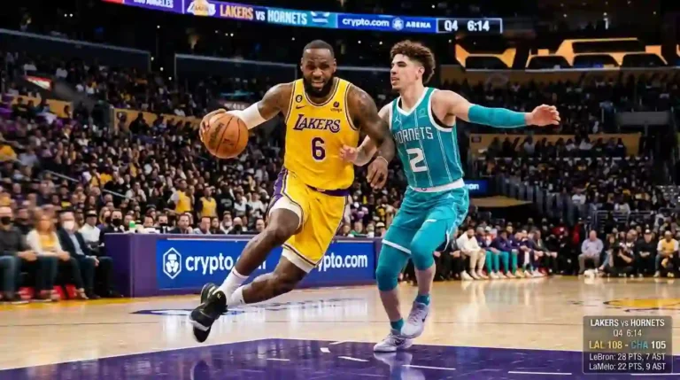 Lakers vs Charlotte Hornets