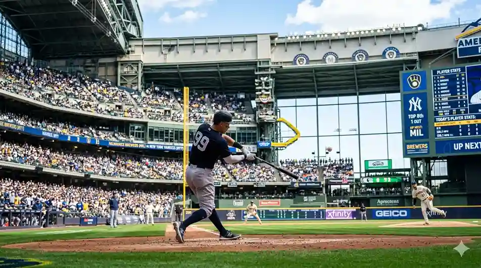 Milwaukee Brewers vs New York Yankees