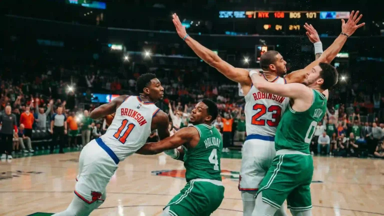 Knicks vs Boston Celtics Match Player Stats