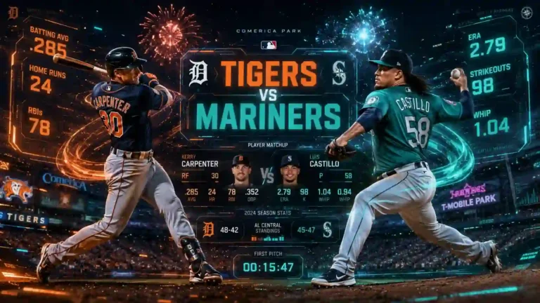 Detroit Tigers vs Seattle Mariners
