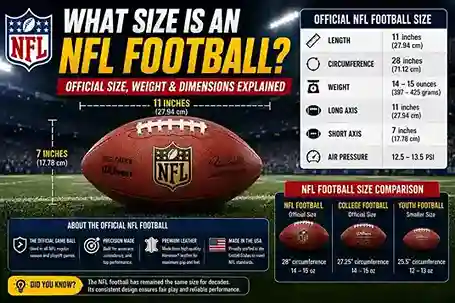 what size is an nfl football