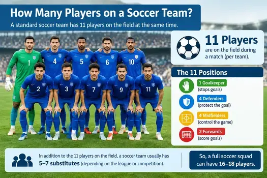 How Many Players on a Soccer Team? The Only Guide You Need